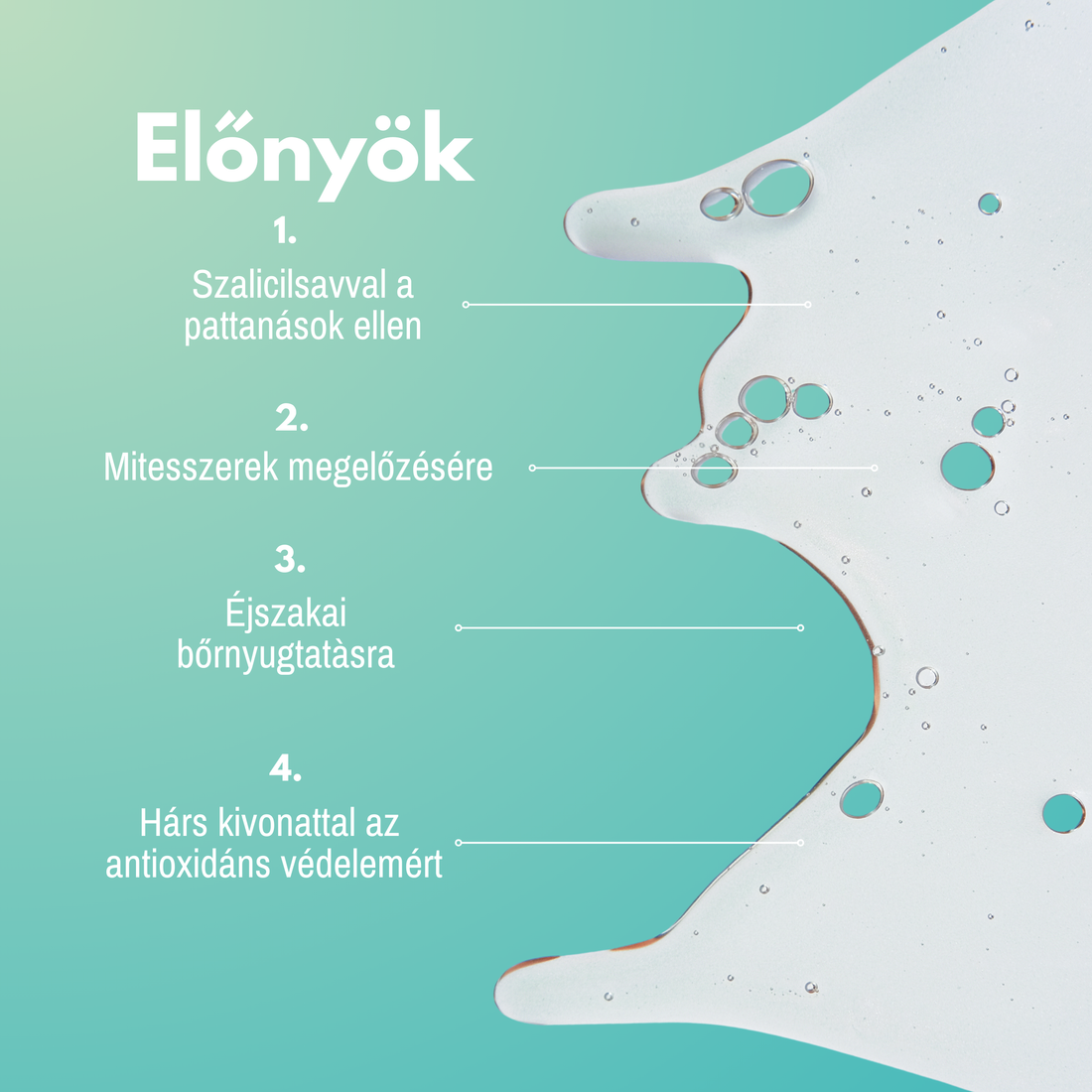 Harmonizáló Szalicilsav Szérum Elixír