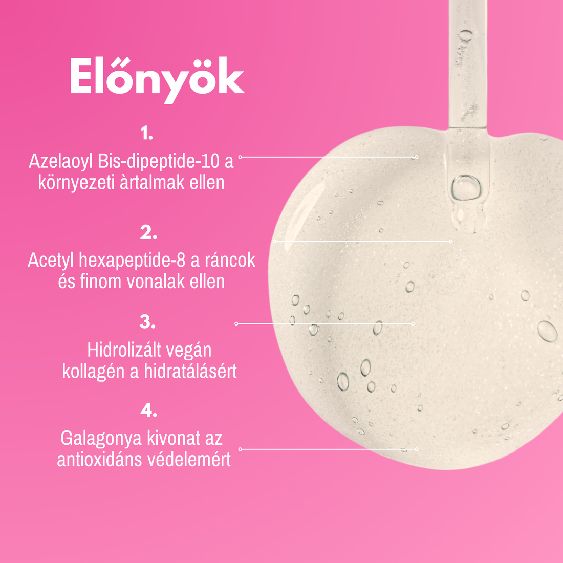 Pro-Kollagén Peptid Szérum Elixír